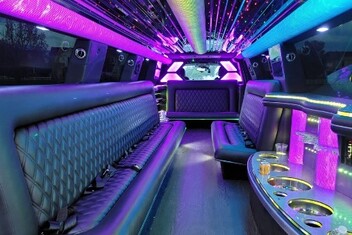 Miami Beach Limo Interior
